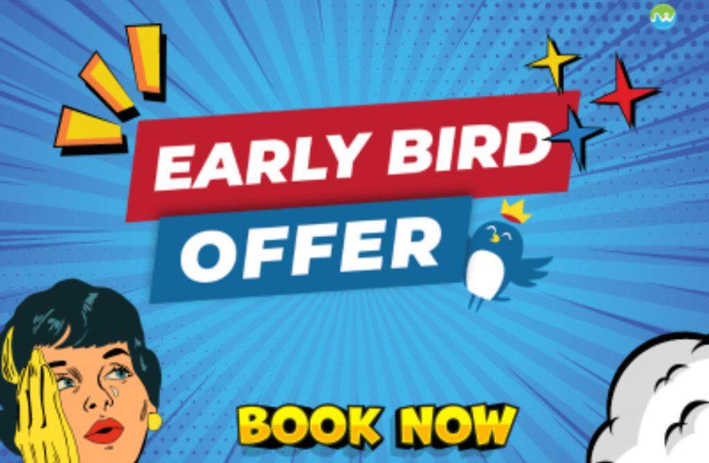 Early bird offer JustWravel