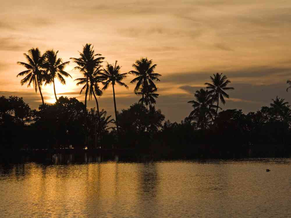 Sunset view from Kerala