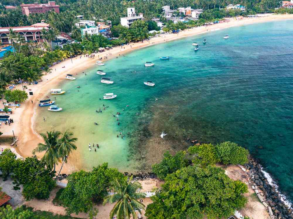 Unawatuna Beach - best beaches in Sri Lanka