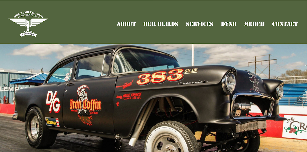 The Bomb Factory – Rods and Resto Website