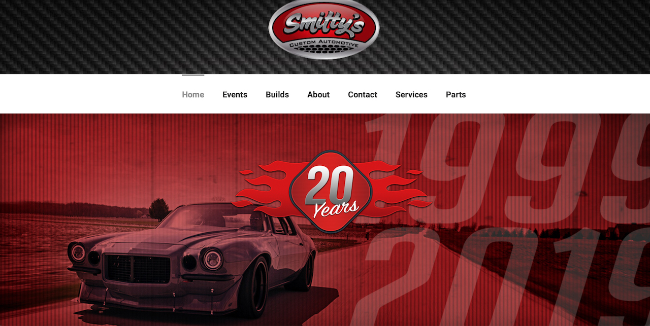 Smitty’s Custom Automotive Website