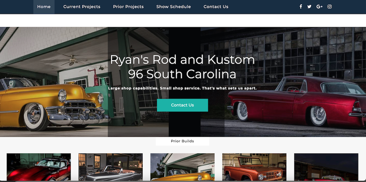 Ryan’s Rod & Kustom Website