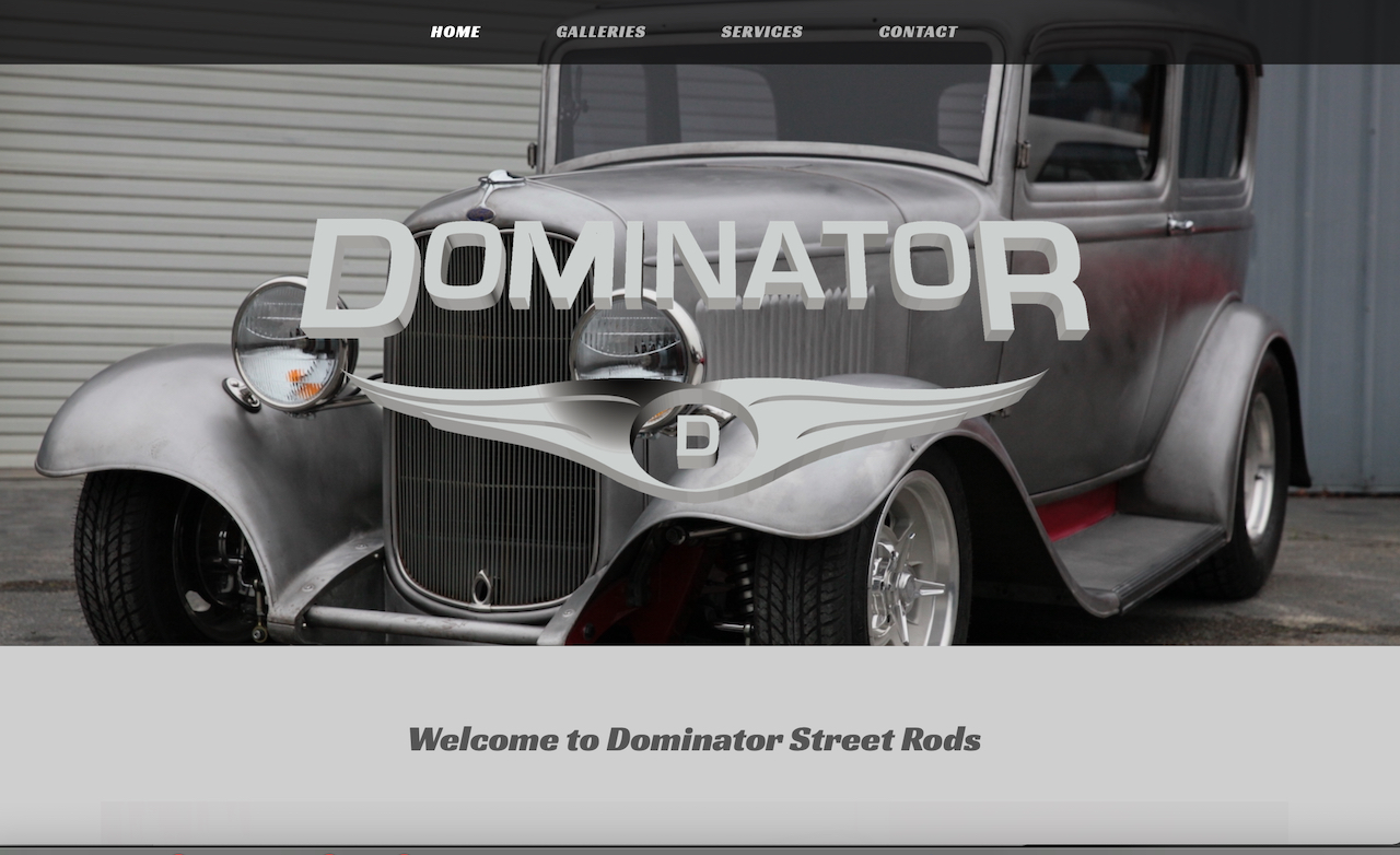 Dominator Street Rods Website