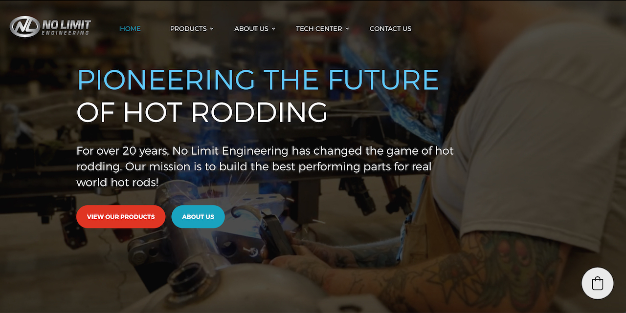 No Limit Engineering Website