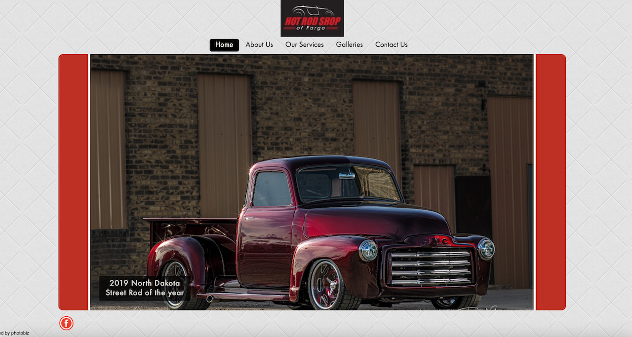 Hot Rod Shop of Fargo Website