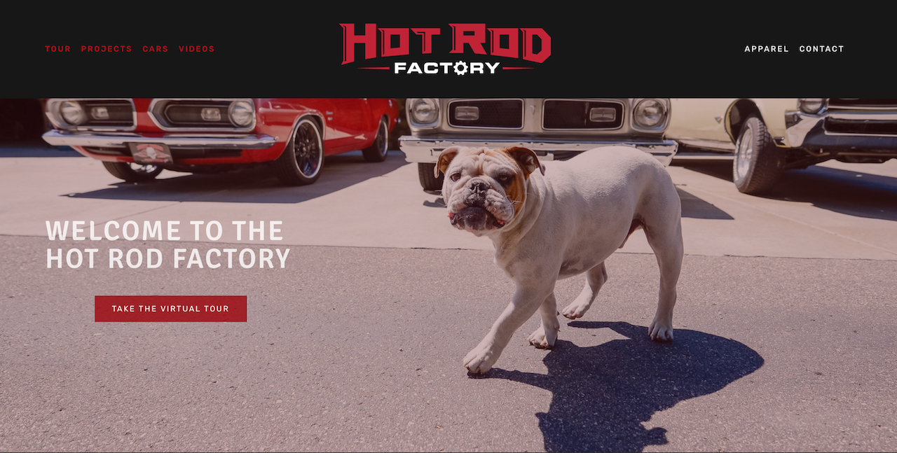 Hot Rod Factory Website