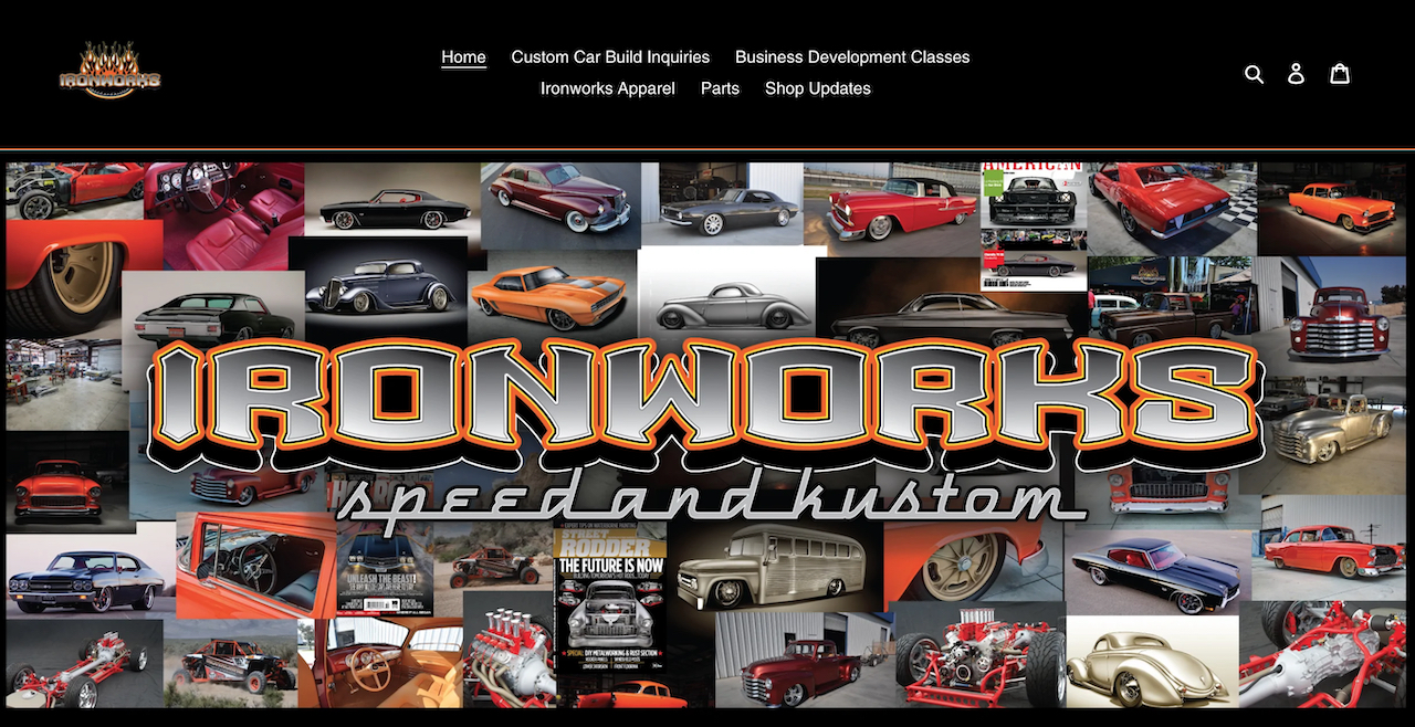 Ironworks Speed & Kustom Website