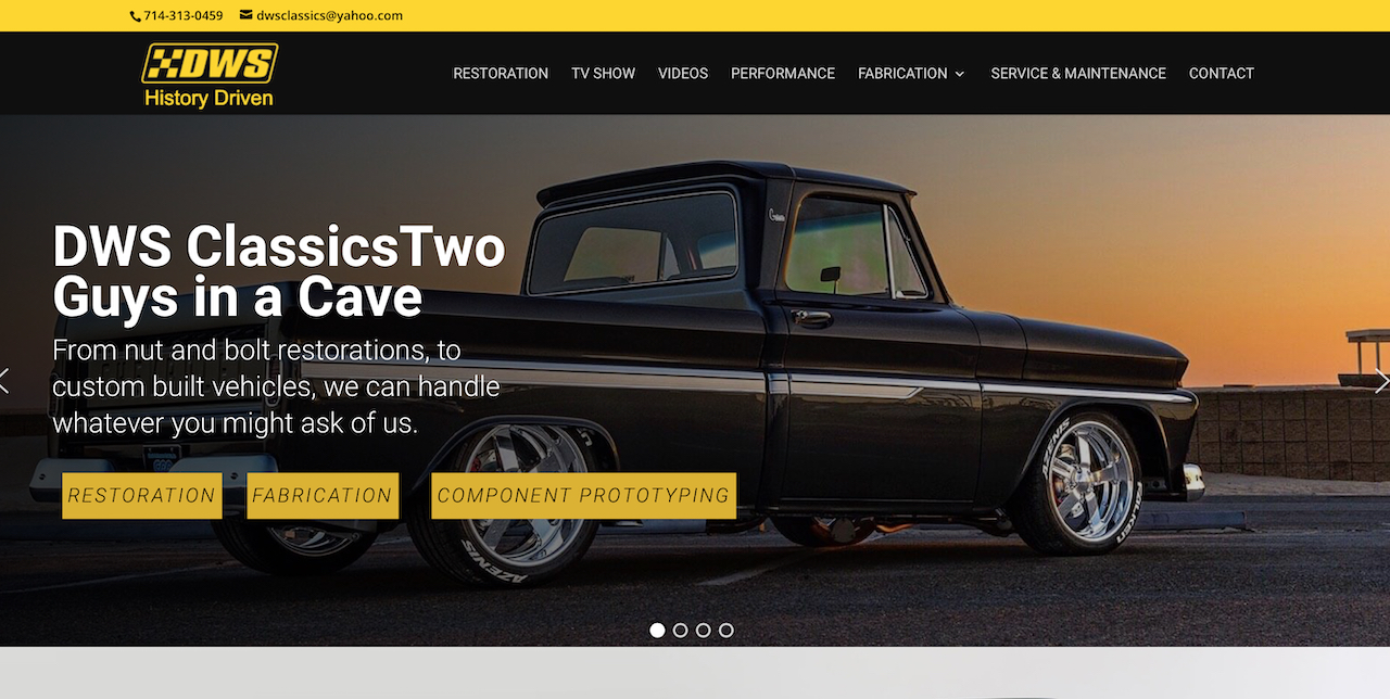 DWS Classics Website