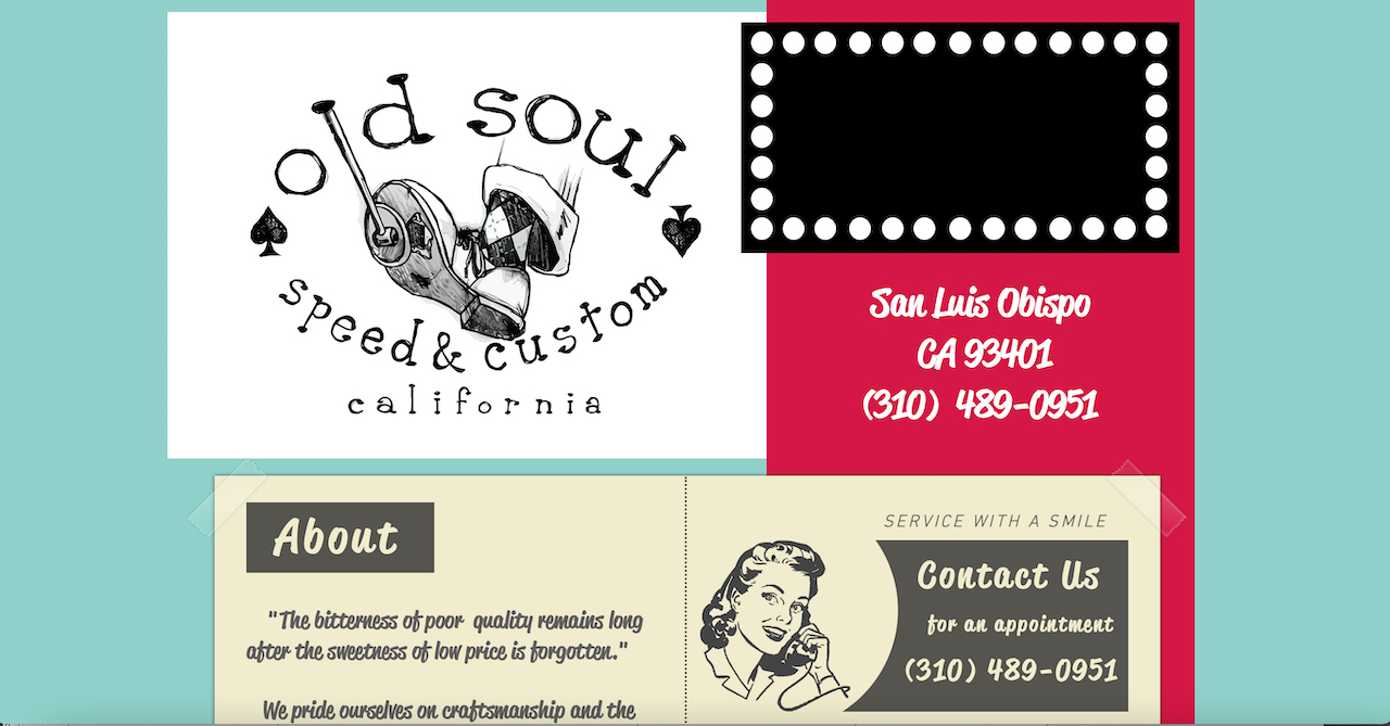 Old Soul Speed and Custom Website