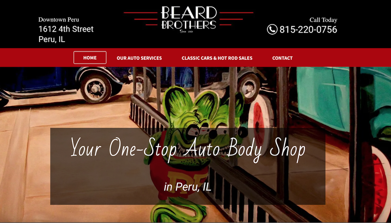 Beard Brothers Website