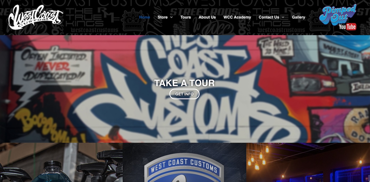 West Coast Customs Website