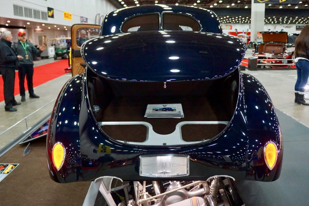 Custom Elements of Detroit Great 8 Finalist 1940 Ford Opera Coupe Farrell Creations & Restorations