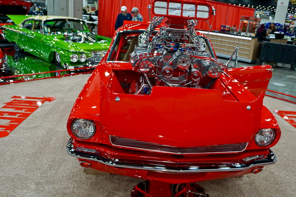 Blown Mafia Trifecta '65 Mustang Detriot Autorama