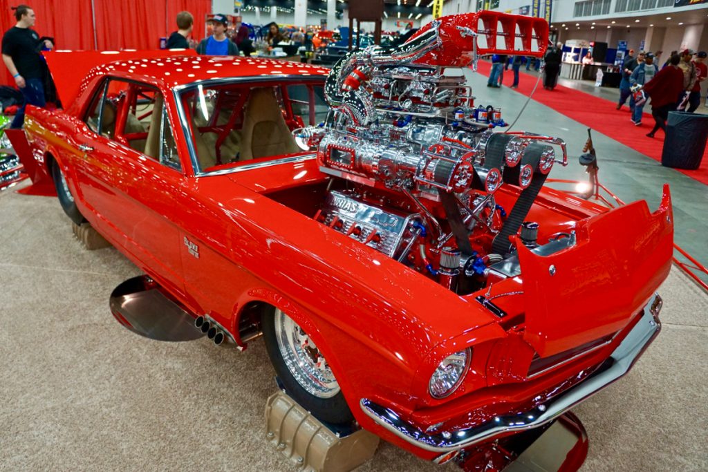 Blown Mafia Trifecta '65 Mustang Detriot Autorama