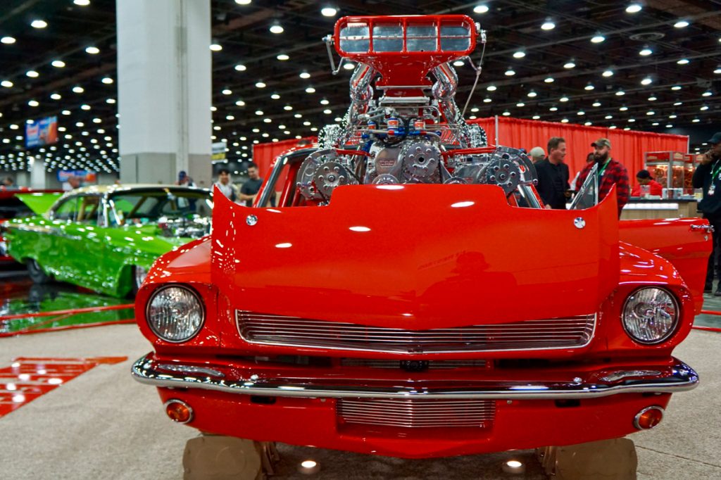 Blown Mafia Trifecta '65 Mustang Detriot Autorama