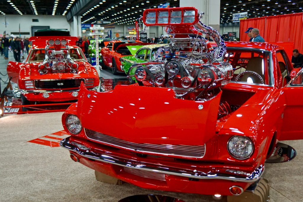 Blown Mafia Trifecta '65 Mustang Detriot Autorama