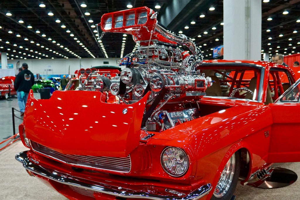 Blown Mafia Trifecta '65 Mustang Detriot Autorama