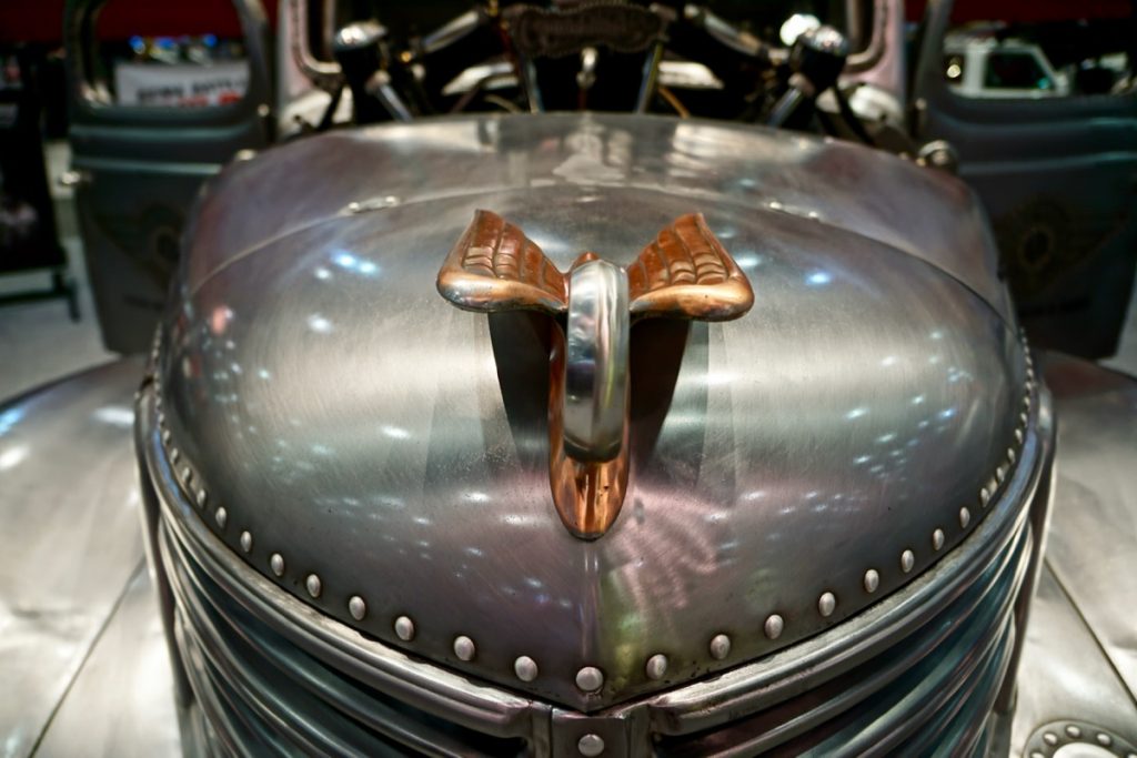 Gary Corns Radial Engine 1939 Plymouth Truck SEMA 2017