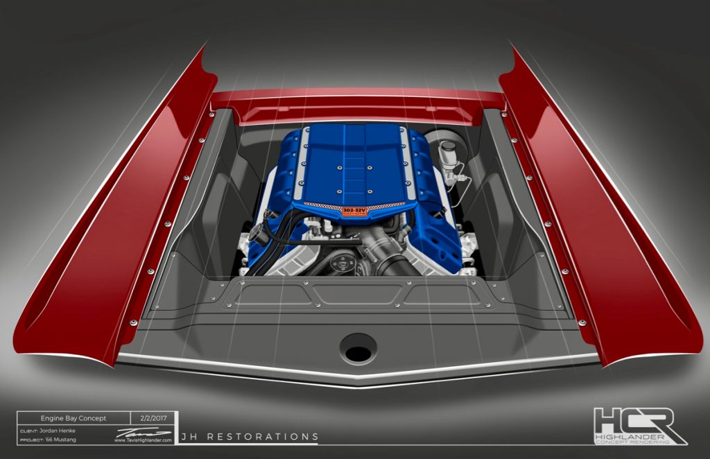 JH Restorations 66 Mustang ShockR