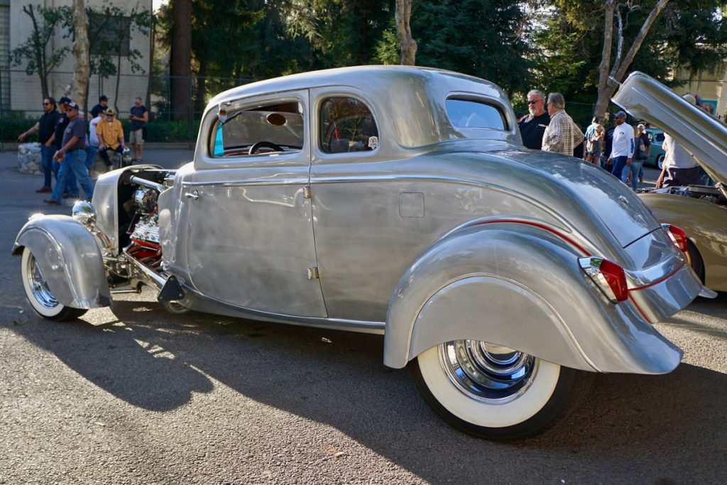 Phil Erby 33 Ford Model-A Indian Motorcycle tribute car