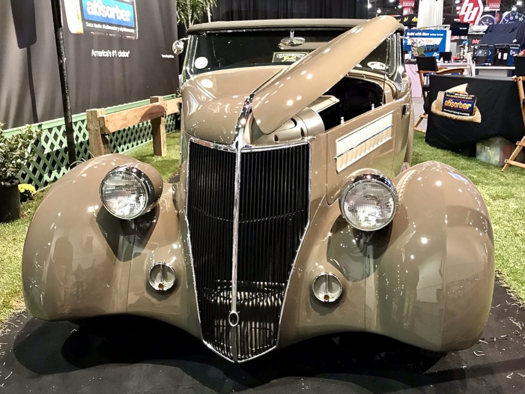 Pinkee's Rod Shop 3 Penny Roadster 1936 Ford Roadster SEMA Show 2019 Battle of the Builders