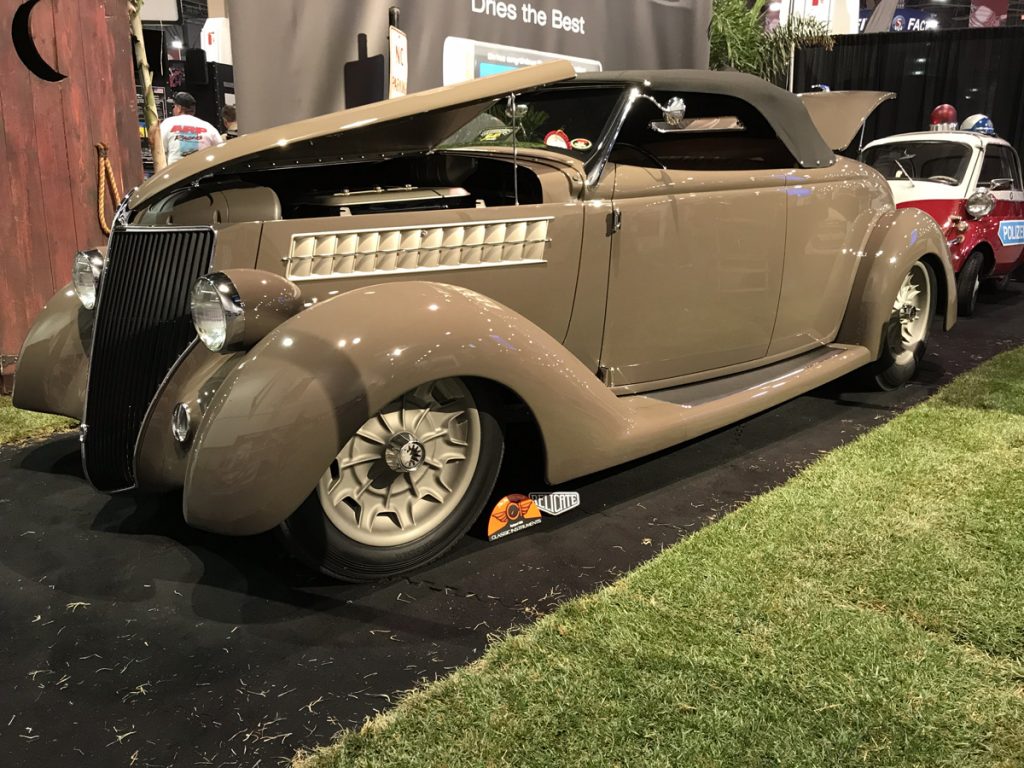 Pinkee's Rod Shop 3 Penny Roadster 1936 Ford Roadster SEMA Show 2019 Battle of the Builders