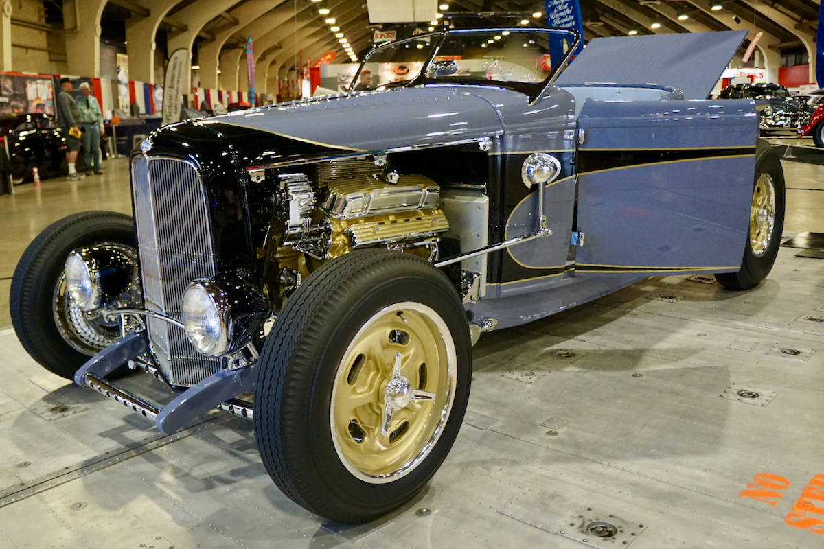 1932 Ford Roadster Pickup War Paint Galpin Speed Shop