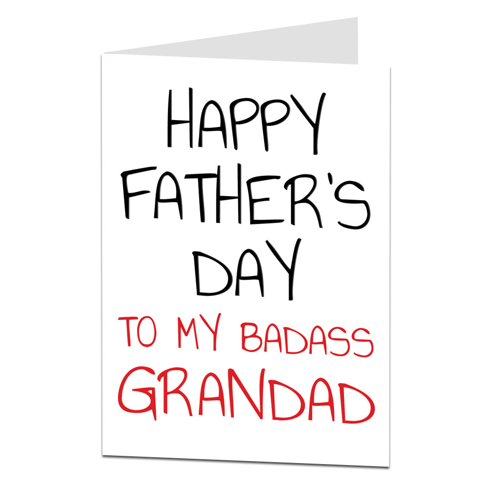 Download Badass Grandad Happy Father S Day Card