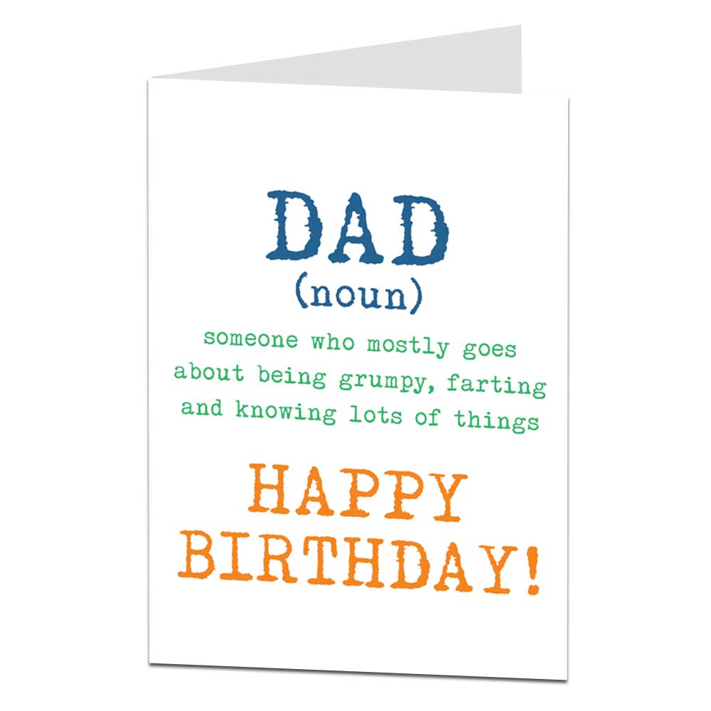 18 Birthday Card Ideas For Dad