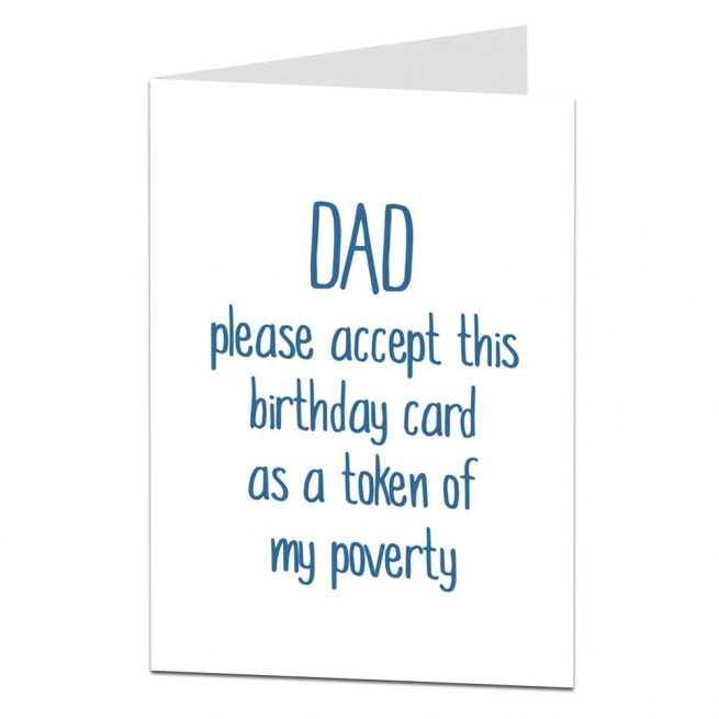 Funny Birthday Cards For Dad