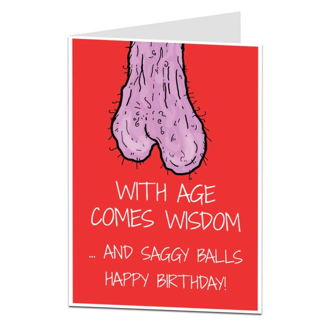 Rude Birthday Card Ginger Pants Funny Banter Mate Adult Greeting Card.