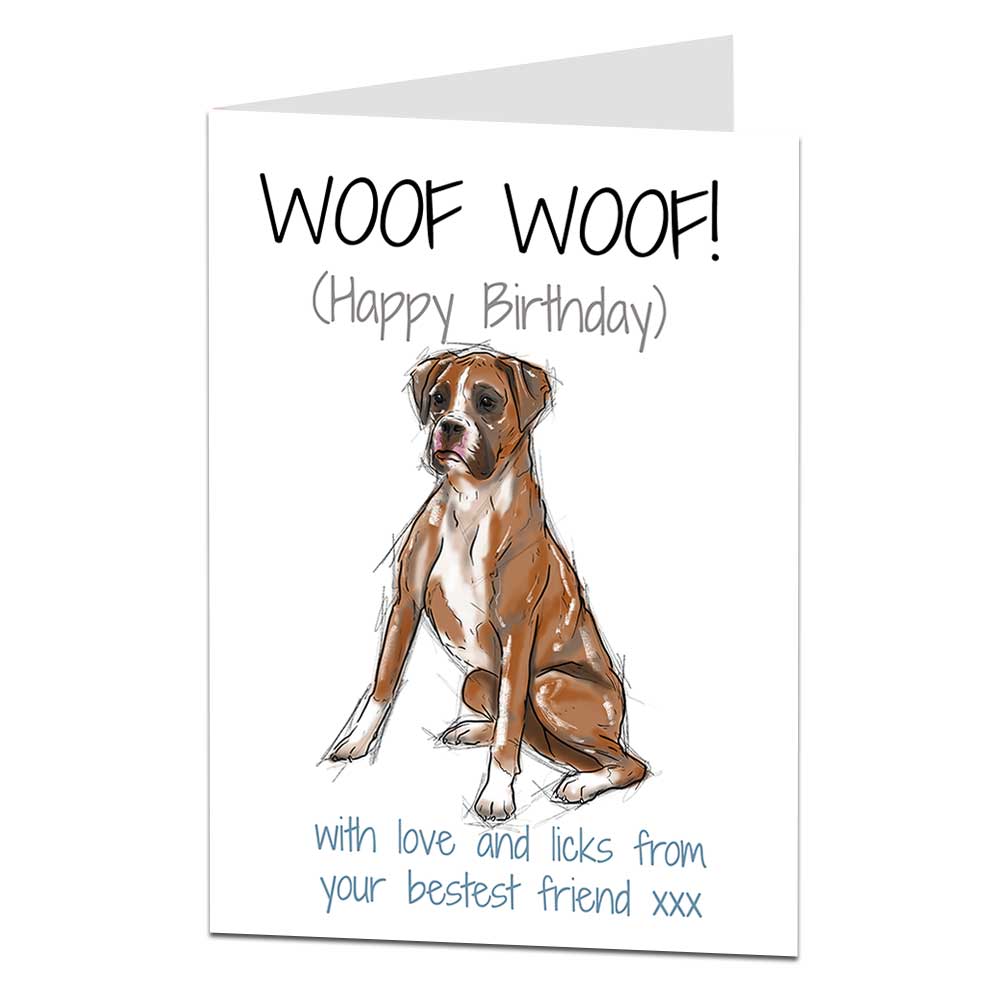 boxer-birthday-card-from-the-dog-for-the-owner-lover-ebay