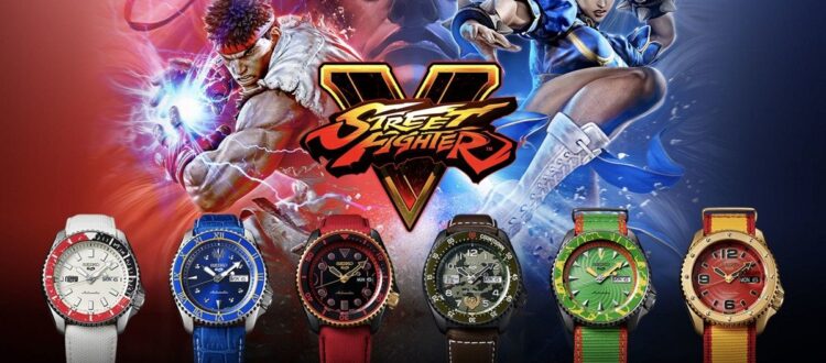 SEIKO 5 SPORTS X STREET FIGHTER V NEW RELEASE 2020