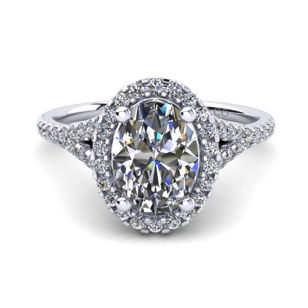 Penelope Oval Diamond ring