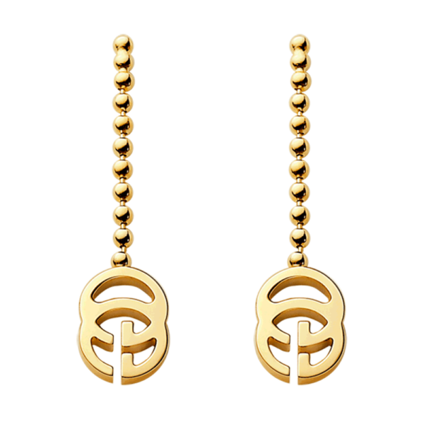 gucci running g earrings