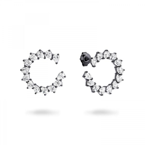 Georgini Vela Black Rhodium Earring E740b_0