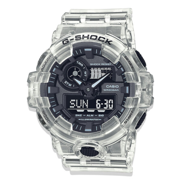 Casio G-Shock Transparent Series GA700SKE-7A_0