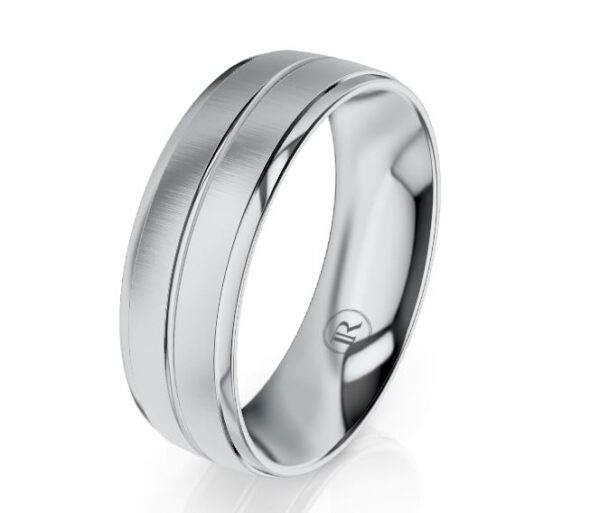 Platinum gents Ring