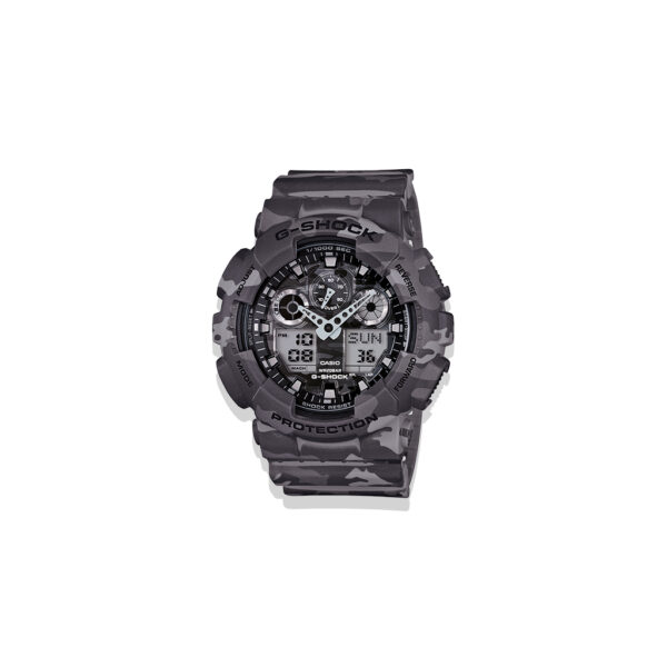 Casio G-Shock Camouflage Series Grey GA-100CM-8A_0