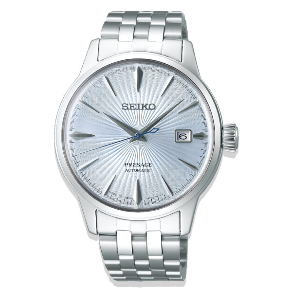 SEIKO Presage Cocktail Time Automatic Dress Watch Blue Dial SRPE19J ...