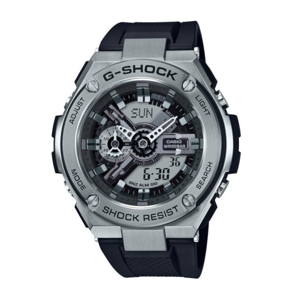 G-Shock steel Duo Hyper Col Series GST410-1A_0