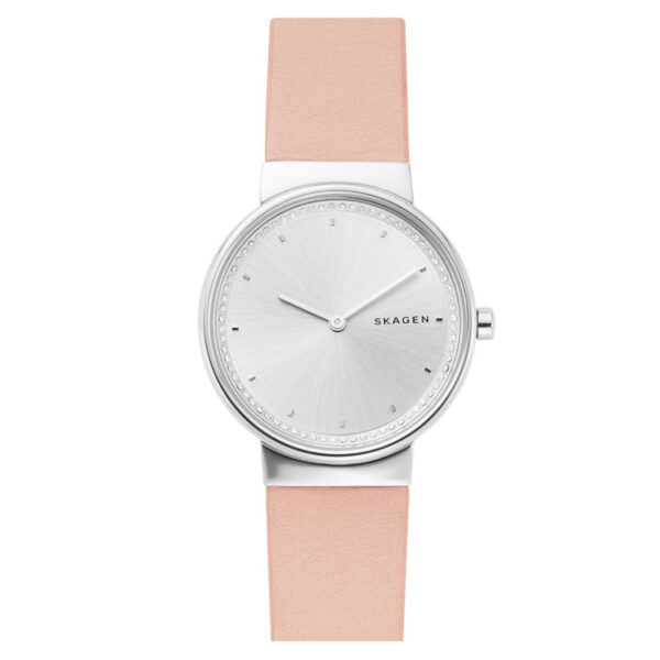 Skagen Annelie Pink Leather Watch Skw2753_0