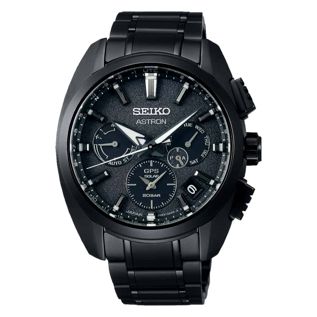 Seiko Astron Mens Black SSH069J - Linda & Co