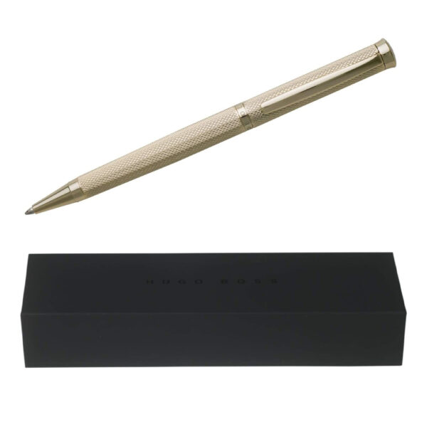 Hugo Boss Ballpoint Pen - Sophisticated Gold Diamond_1