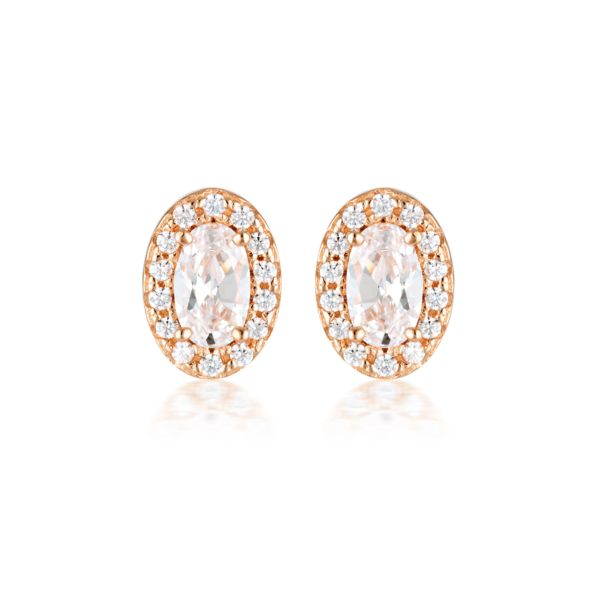 Georgini Aurora Glow Earrings Rose Gold_0