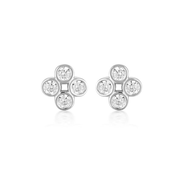 Georgini Stellar Lights Silver Twinkle Studs_0