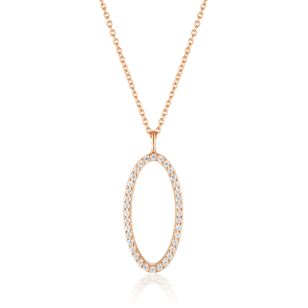 Georgini Aurora Celestial Pendant Rose Gold_0