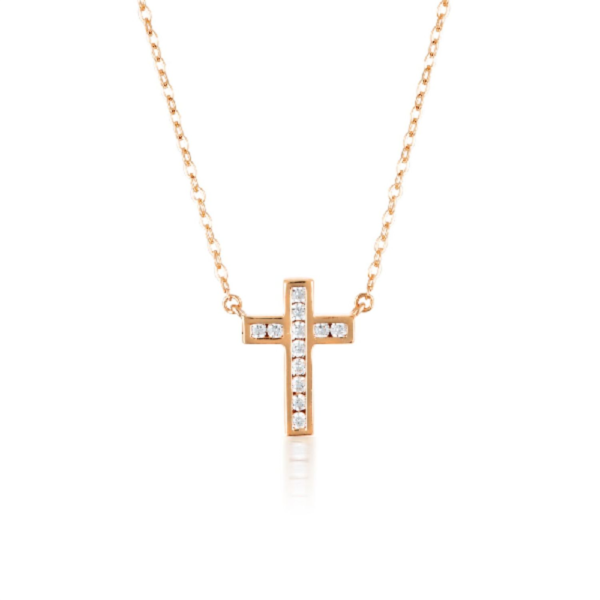 Georgini Love, Faith & Devotion Spiritus Pendant - Rose Gold_0