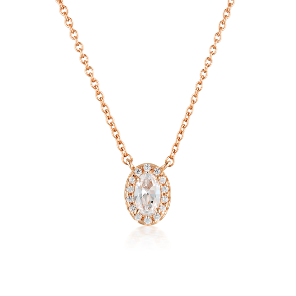 Georgini Aurora Glow Pendant Rose Gold_0