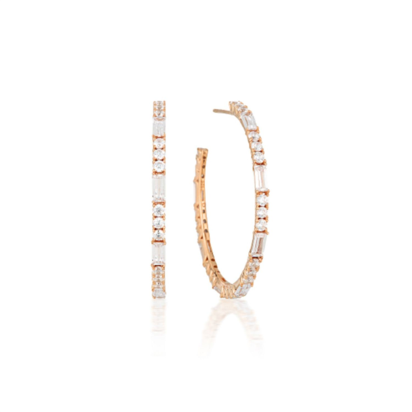 Georgini Irina Large Hoop Rose Gold IE818RG_0